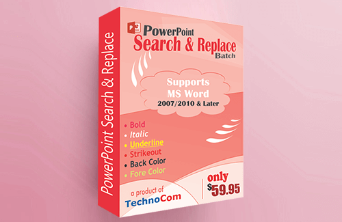PowerPoint Search & Replace