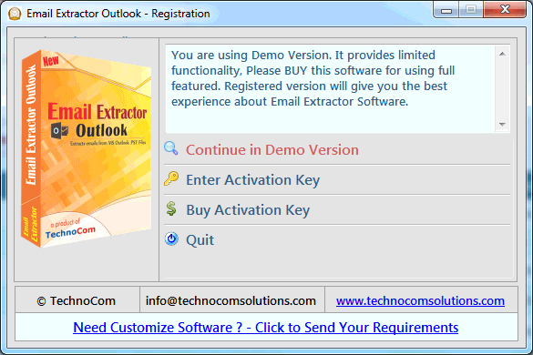 Email Extractor Outlook
