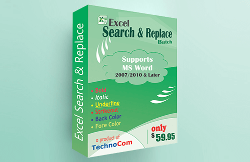 Excel Search & Replace