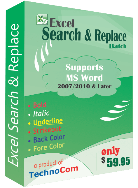 Excel Search & Replace Batch
